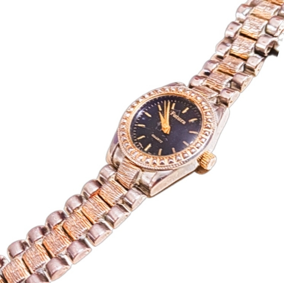 Futura Two Tone SS Ladys Quartz Watch - Picture 2 of 4